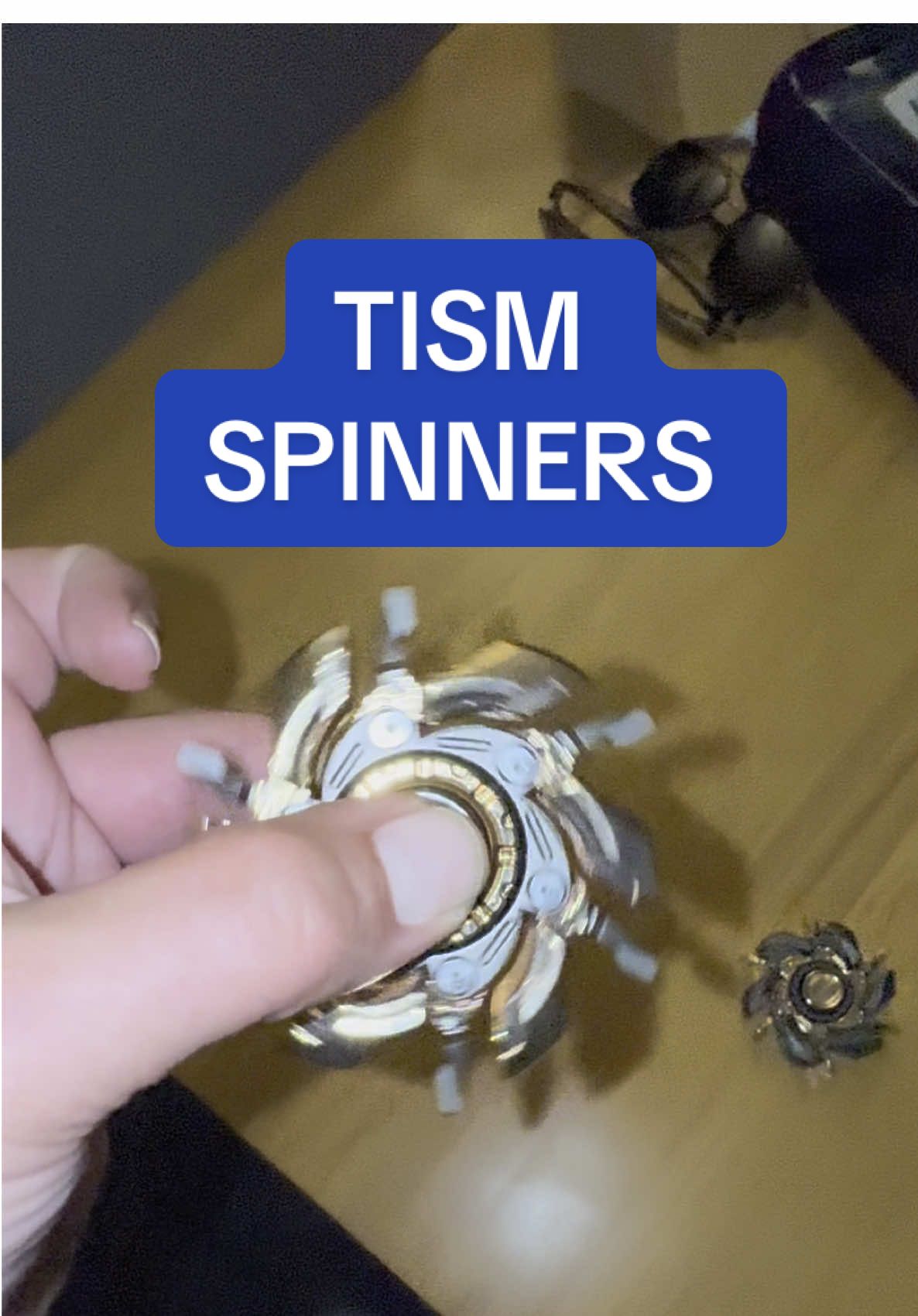 METAL FIDGET SPINNER TOYS #tiktokmademebuyit #fidgetspinner #tism #spinner #sensory #toy #spotlight #spotlightfinds #fyp #foryoupage