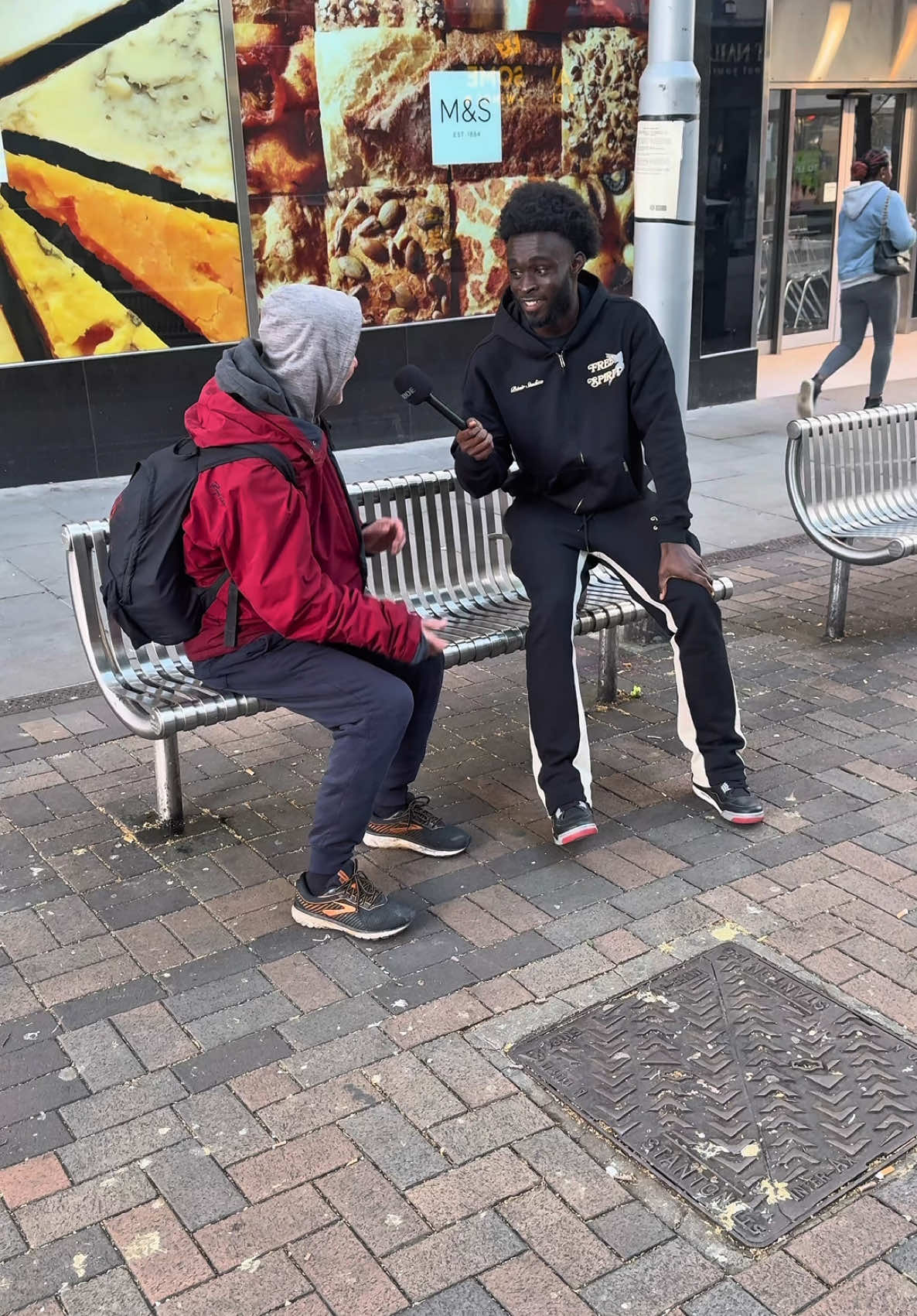 Meet my boy Martin🤝 #fyp #publicinterview #nottingham #viralvideos #london #vibes 