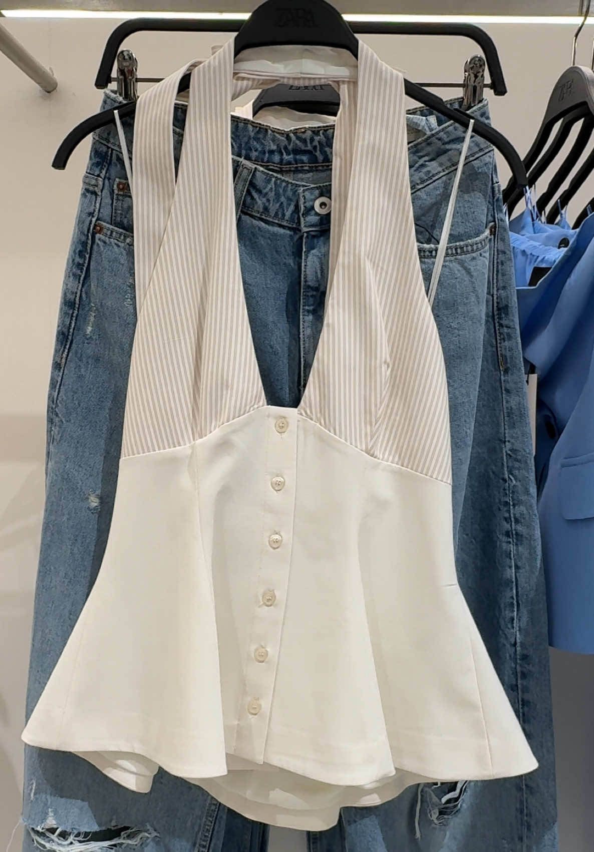 So many cute spring/summer pieces in Zara at the minute 🥥🐚 #zara #zaranewin #zaranewcollection #zarahaul #newinzara 
