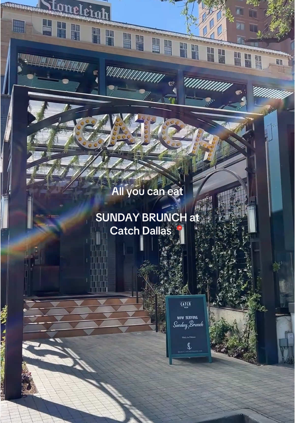 Yeah I have to come back here soon @Catch Restaurants 👏🏻🍣🍱☕️🥞 #brunch #dallasrestaurants #brunchspot #girlsdayout 