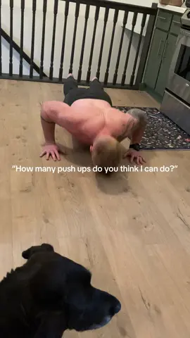 Mid dinner mayhem🤣 #pushups #pushup #men #guys #husband #funny #foryou #fyp 