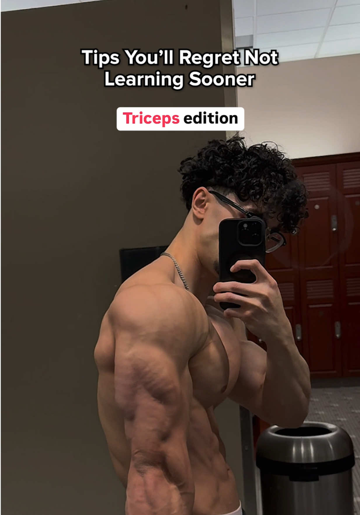 How To Grow Your Triceps 🦾 GRAB MY FREE NATTY BLUEPRINT E-BOOK (Link in bio) 🤝 Follow me for more fitness tips & workouts :) #foryou #foryoupage #gymtips #GymTok #workout 