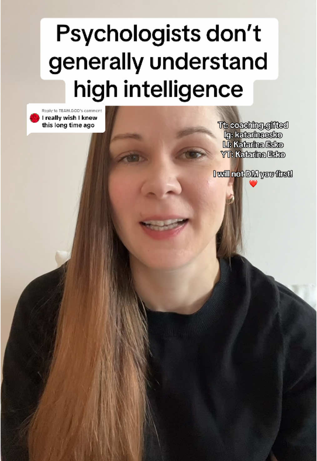 Replying to @TEAM.GOD the highly intelligent mind is not generally understood by psychologists which makes getting support very difficult for highly intelligent individuals. #highintelligence #highlyintelligent 
