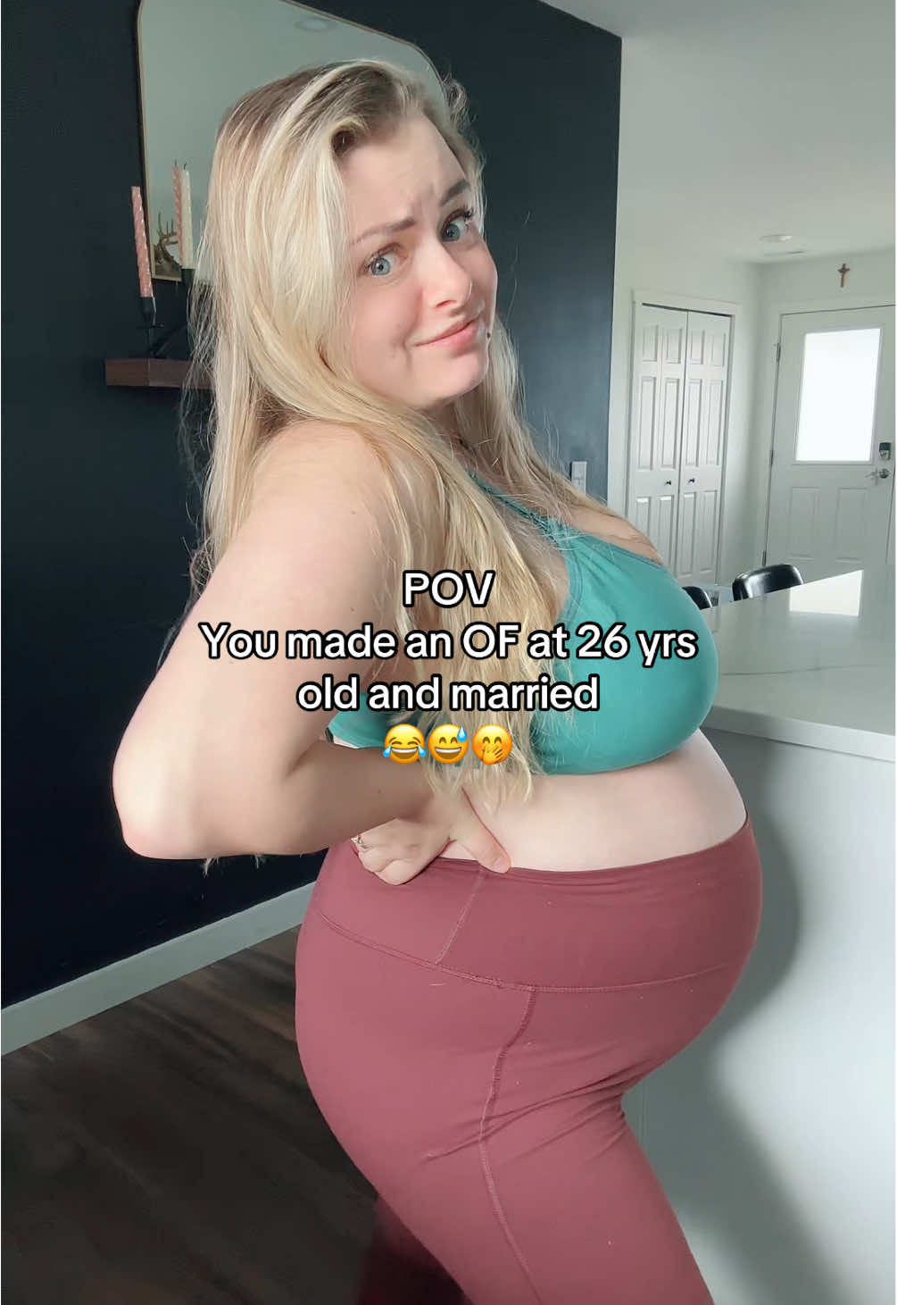 It went way better than I anticipated if I’m being honest!!!😅 It may not be for some but we’re doing great over here! 🤭🤰🏼#pregnant #of #fyp #marriedlife 
