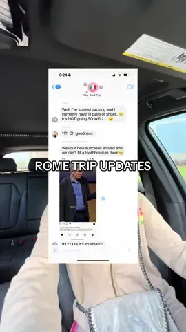 No words 🙈 #rome #trip #travel #suitcase #tips 