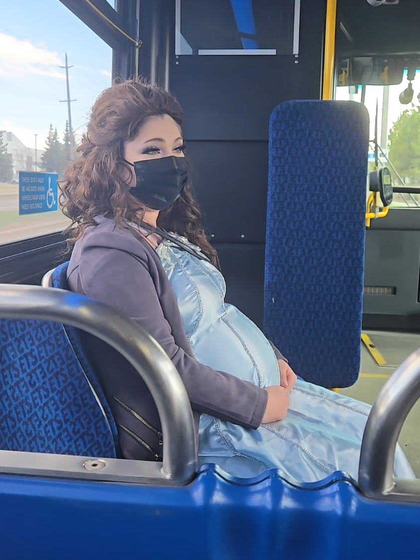 when the ships broken and you're taking public transit instead #maythefourth #padmeamidala #starwars 