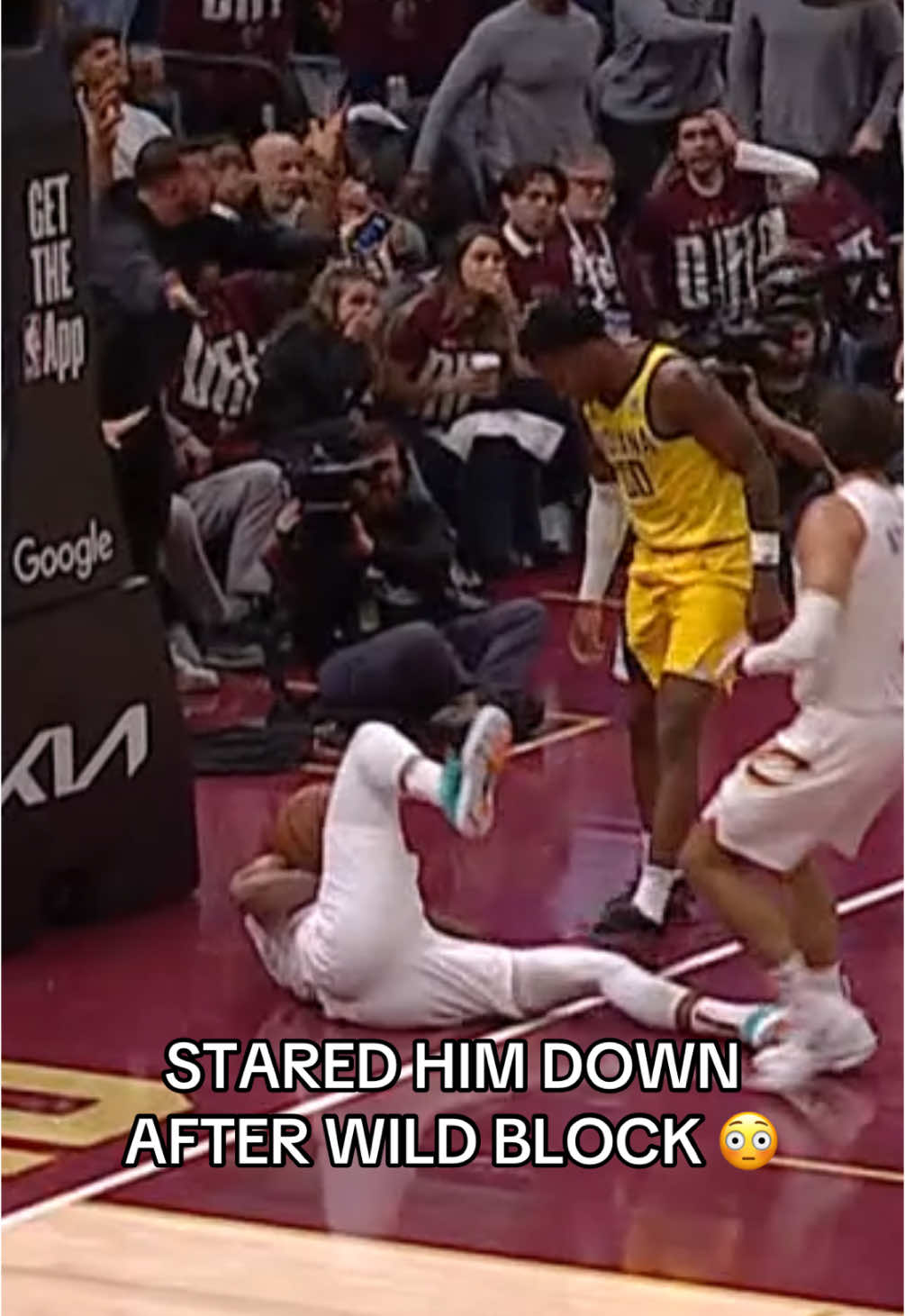 BENNEDICT MATHURIN WAS FLOATING. 😱🍿 #NBA #basketball #bball #pacers #hoops 