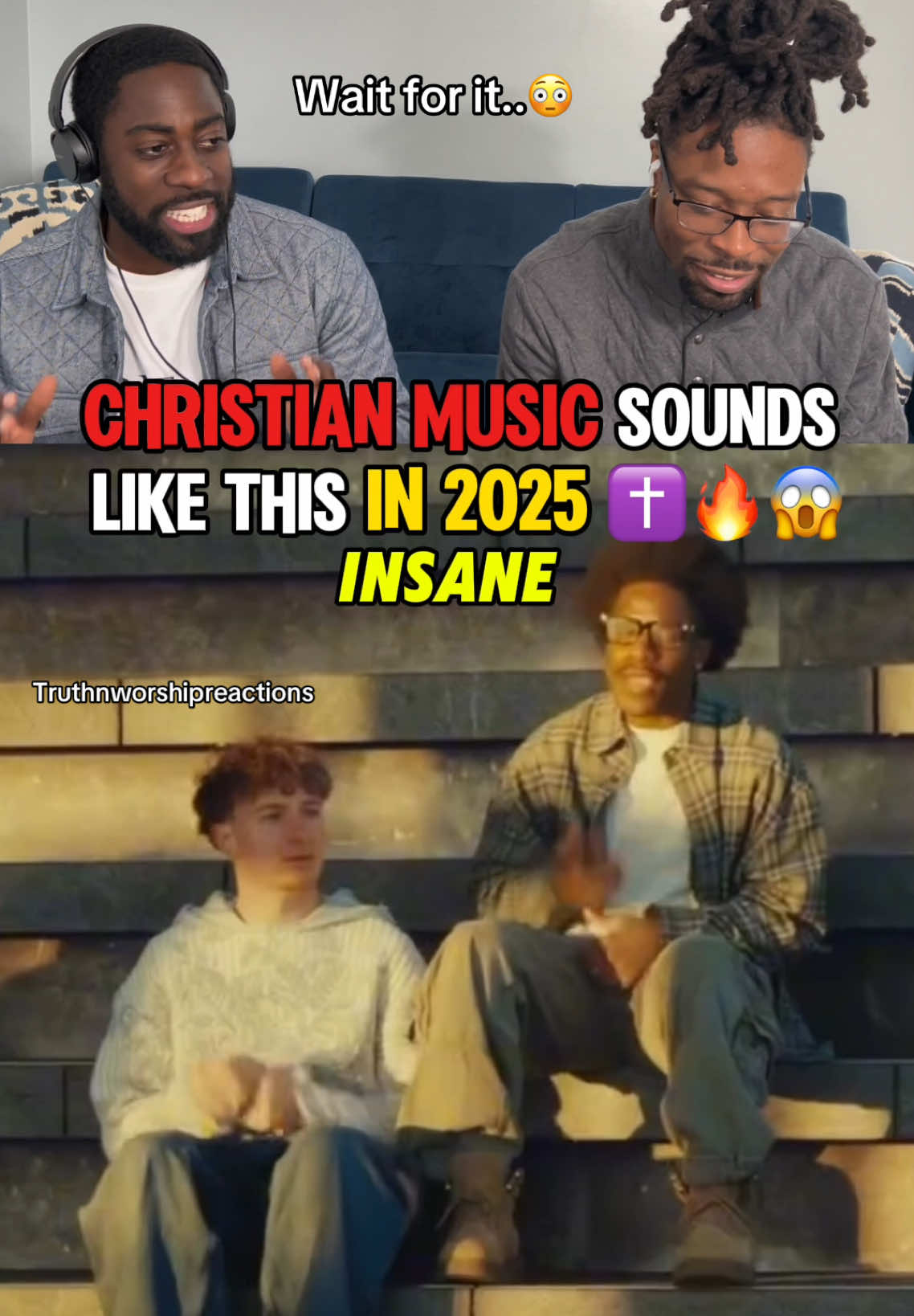 WHY DID HE DO ME LIKE THAT 😅 .. #reactionvideo #christian #kidlaroi #music #truthnworshipreactions