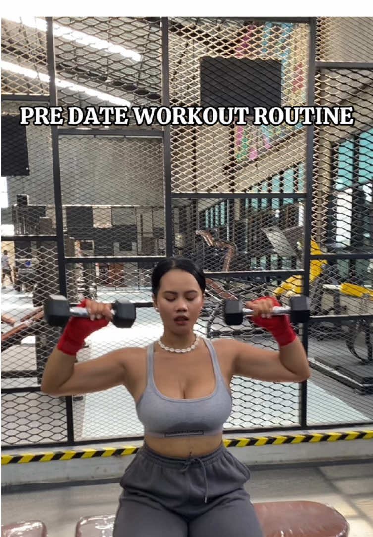 Don’t forget to workout before you date him!  #workout #gym 