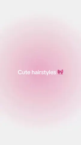 Cute hairstyles for school 💗#school#hairstyle#cute#inspo#pinterest