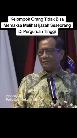 Kelompok Orang Tidak Bisa Memaksa Melihat Ijazah Seseorang Di Perguruan Tinggi #mahfudmd #ugm #parapembenci🤣😝 #ijazahjokowi 