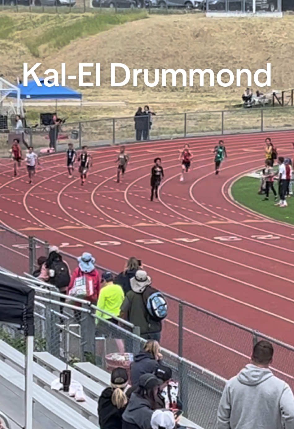 New 200m PR for Kal-El! 31.3 #drummondboyz #track #trackandfield #tracklife #PR #3rdgrade #Running #run #speed #fast #cyo #200m #sprinter #sprint #youthsports #youthtrack #multisportathlete #aau #tracknfield #u10 #trackstar 