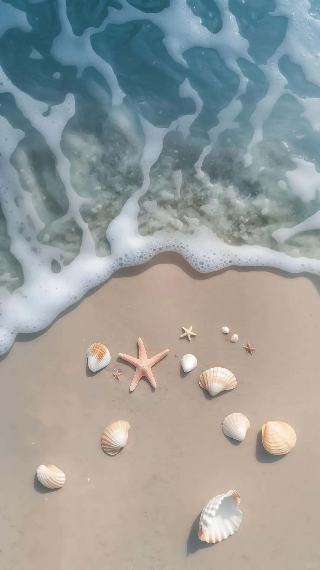 Ganti wallpaper mu pakai ini 🥰 #wallpaper #wallpaperaesthetic #sea #pink #aesthetic #fypdong #fyp #foryoupage #iphone 