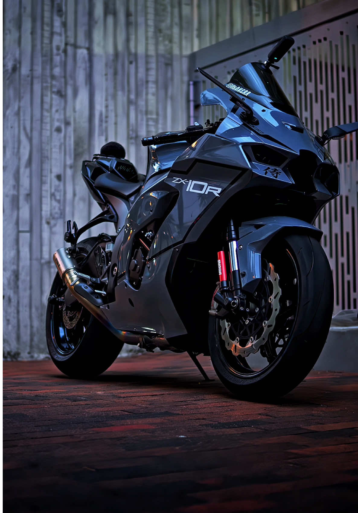 Tempestad is on fire 🔥❤️‍🔥 #kawasaki #motorcycle #moto #zx10r #fyp #bikelife #viral 