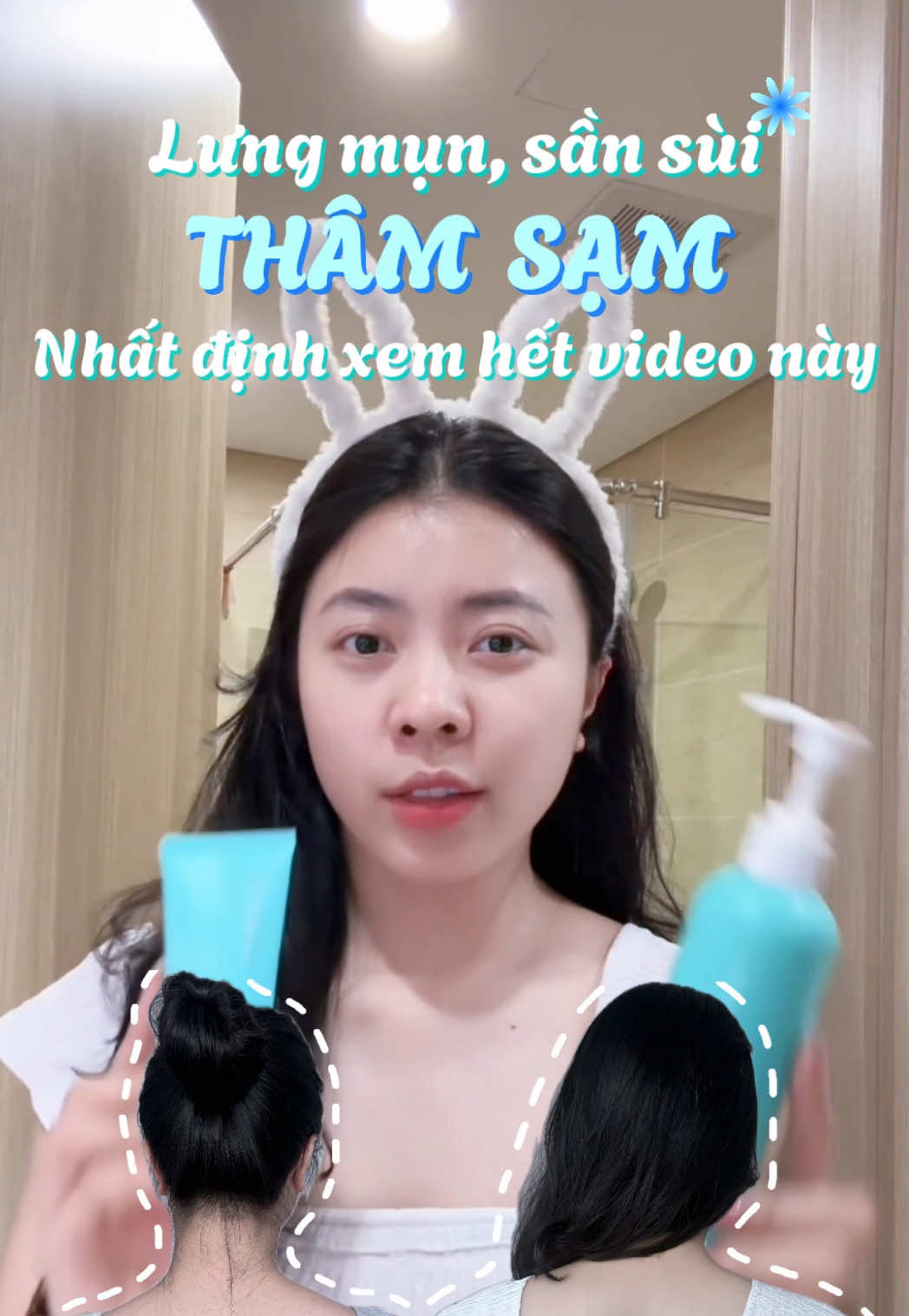 Lưng mụn, sần sùi, thâm sạm nhất định xem hết video này nhé #viora #viora30 #kemmun #suatam 