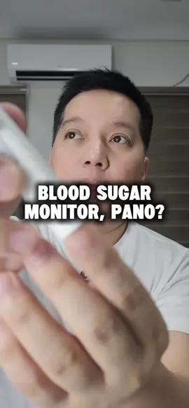 Sobrang dali lang mag monitor ng blood sugar! #diabetes #bloodsugar #glucose #digitalhealth 