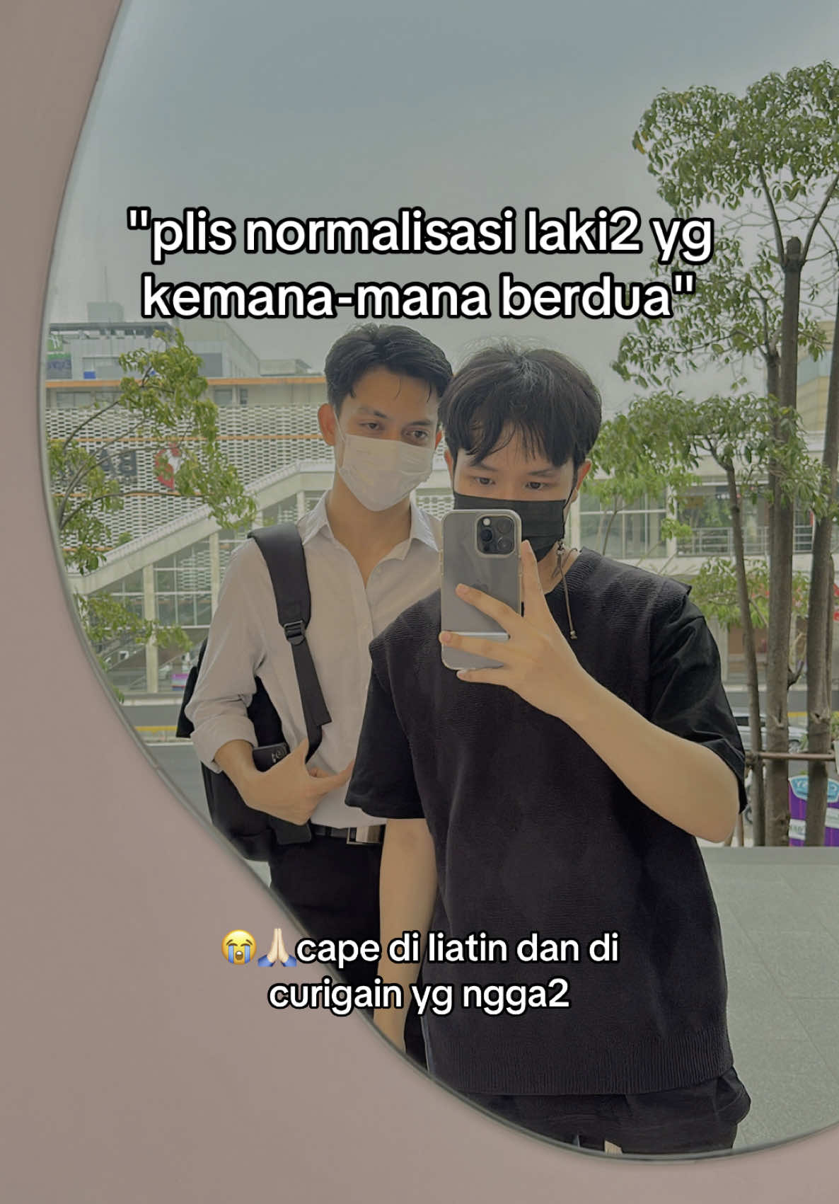 😭woy lu cewk2 bestian berdua ga ada tuh yg mikir aneh2 tapi cowkk di curigain yg ngga2😩npa woy #raikantopeni #justforfun #🧢 