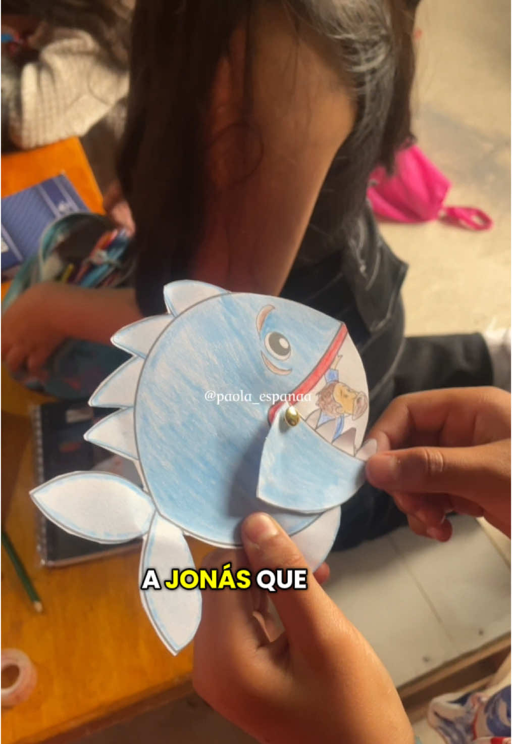 Clase de escuela dominical  Historia de Jonas 🐠🧔🏻‍♂️ *Si deseas mi plan de clase y las plantillas que utilice para impartir esta enseñanza, comenta con un 🐠* #profe #escueladominical #ieanjesus #ipuc #maestrodeescueladominical #historiadejonas #manualidaddejonas 