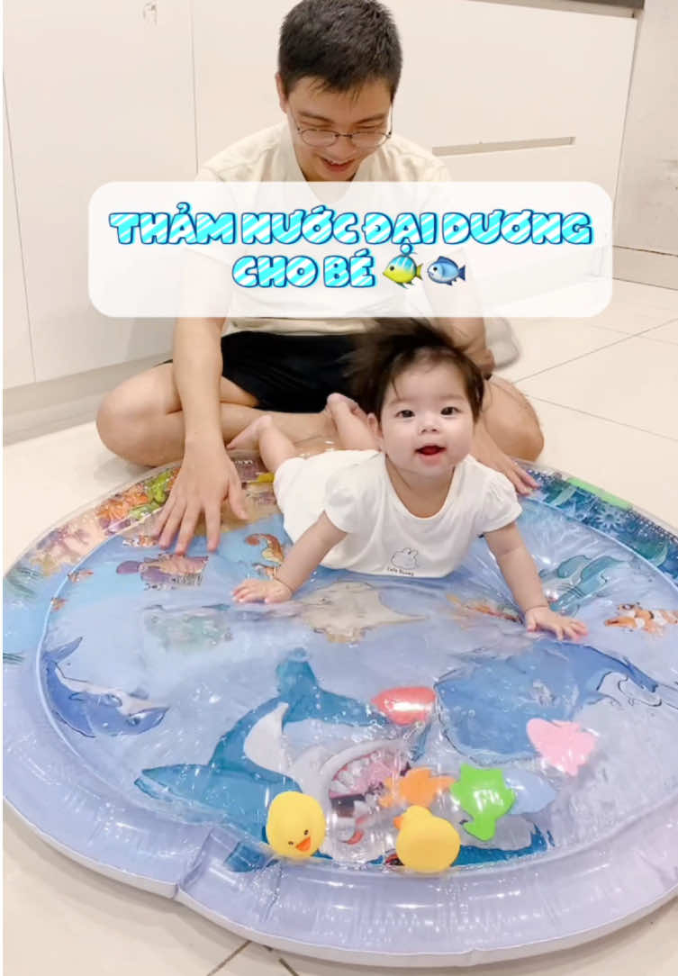 Đệm nước làm mát mùa hè, thảm nước đại dương cho bé, giúp con mát mẻ thoải mái vui chơi mùa hè #hichifamily #demnuocchobe #thamnuocchobe #demnuocmatmuahe #SUSUMART #viral #xuhuong #mevabe #mebimsua #thamchobe #thamnuoc 