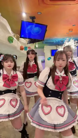 dance♪ #ハートオブハーツ #秋葉原 #メイドカフェ #kawaii #maidcafe 