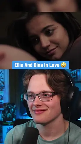 Ellie And Dina In Love 🥺 #thelastofus #TLOU #thelastofusseason2 #dravenreacts #reaction #react #ellie #dina #clickers 