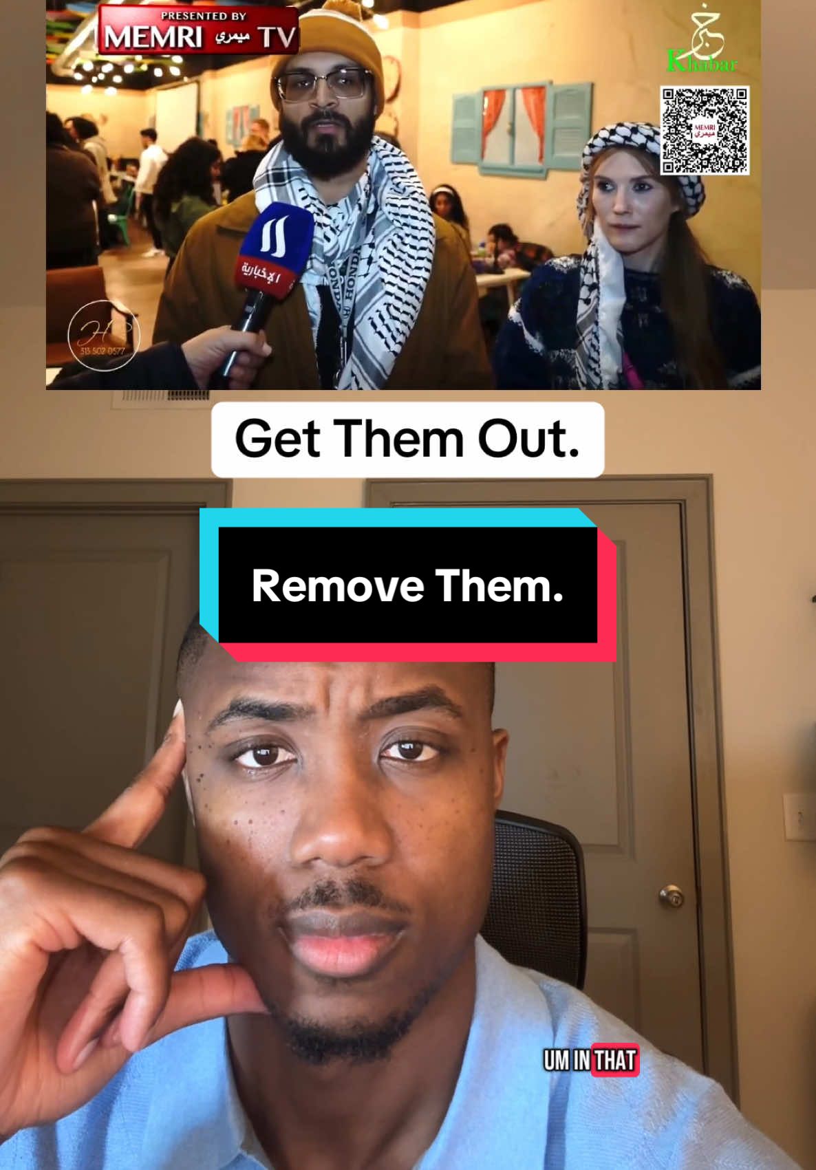 Get them out.