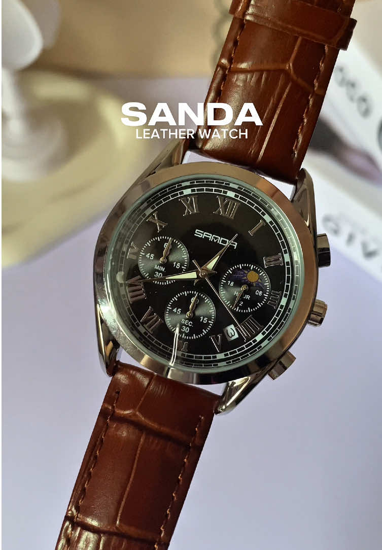 love the quality ✨ #fyp #sanda #sandawatch #sandawatchformen #sandaleatherwatch 