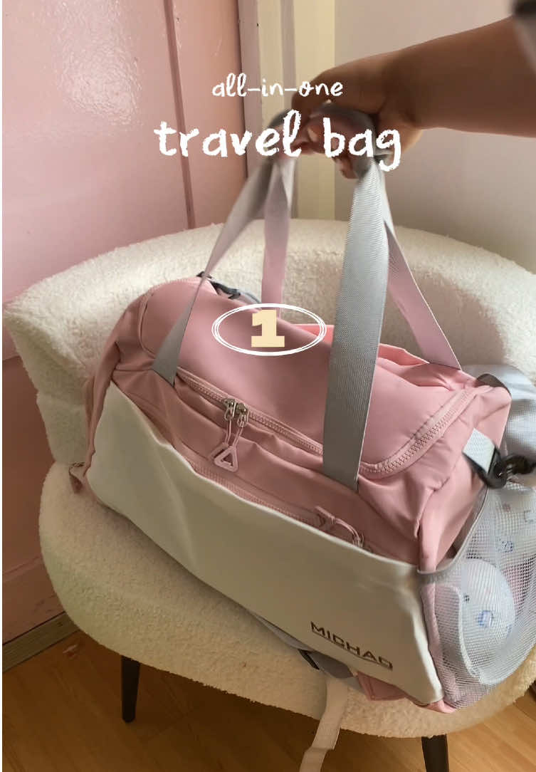 best part: it's color pink!! ready na for your next weekend trip!! #duffelbag #travelbag #CapCut 