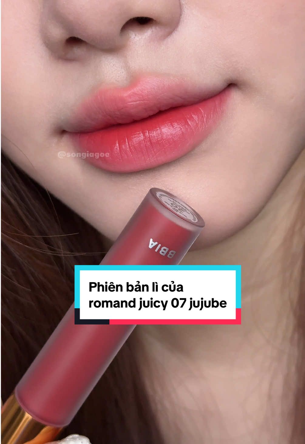 Bbia 20 phiên bản lì của romand juciy 07 jujube!! #songiagoc #bbia #bbia20 #sonbbia #sggcosmetic 
