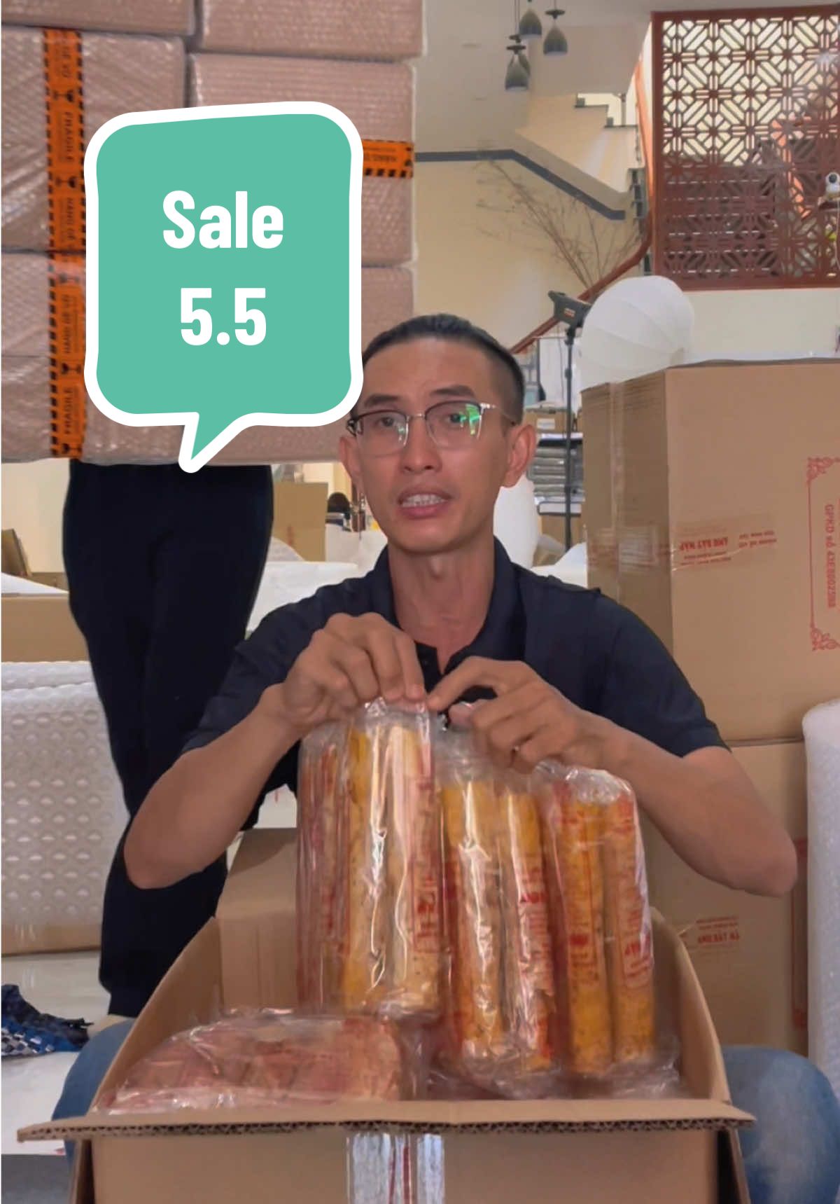 Sale ngày đôi - Sale lớn ngày 5.5 . Bánh tráng nướng mắm ruốc #megasale #muataitiktok #muataitiktokshop #banhtrangmamruoc #banhtrangnuongmamruoc #tiemquenha #banhtrang #dacsanphanrang #banhtranganhbaymap #anvat #muataitiktokshop 