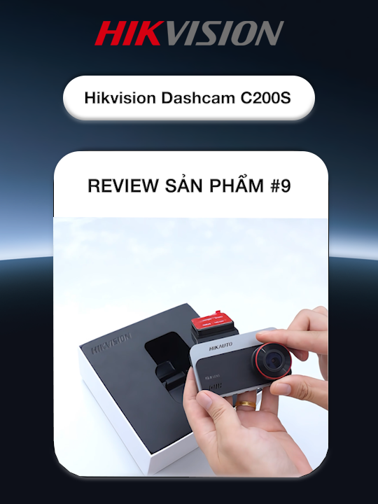 🎥 Nhỏ mà có võ! C200S ghi nét từng khoảnh khắc – không bỏ lỡ chi tiết nào! #hikvisiondashcam #camerahanhtrinh #HikvisionC200s