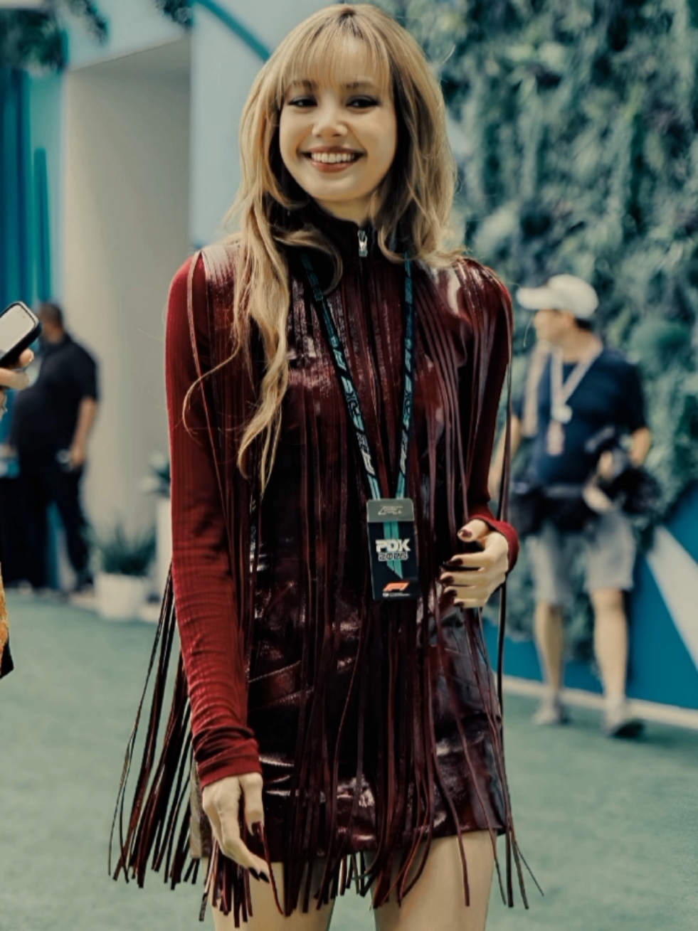 LISA at F1 Miami Grand Prix 2025.🏎️ #LISA #LALISA #F1 #MiamiGP #Ferrari #Formula1 @lalalalisa_m 