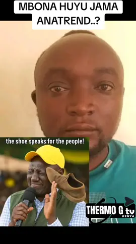 A man suspected to threw shoe to President RUTO reportedly arrested #trending #viral_video #migoritiktokers #fyp 