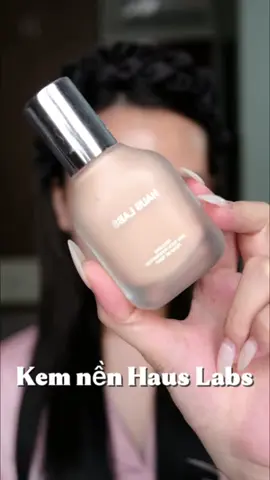 Xài hết nửa chai rồi giờ mới lên review ẻm #hauslabsfoundation #hauslabs #BeautyTok #xh #goclamdep #beauty #reviewlamdep #fyp 