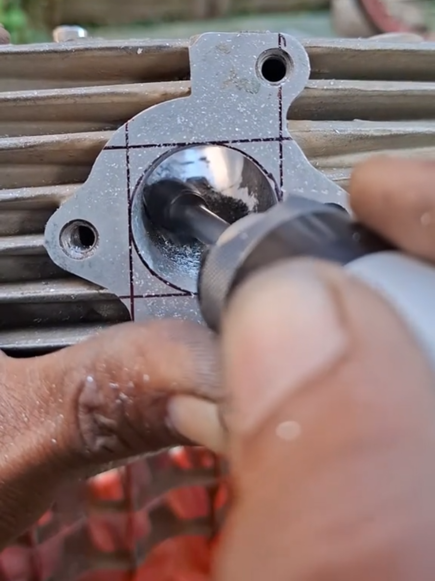 porting head megapro TRAIL  TRABAS  klep setandart 28_30_ 29 