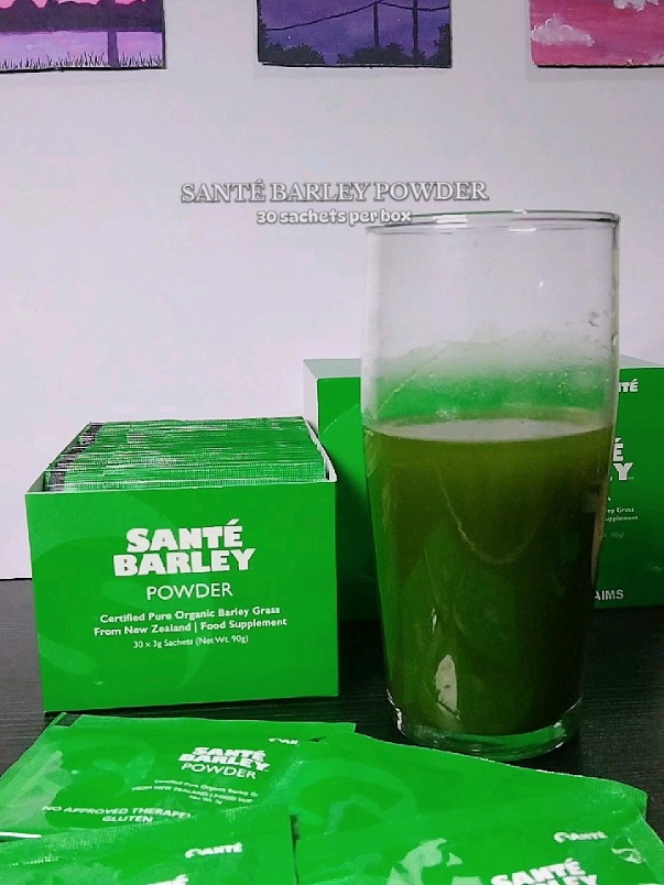 This is your sign to drink barley juice. Invest in your health!💚 #barley #santebarley #santebarleypowder #barleygrasspowder #santebarleynewzealand #barleyjuice #minfindsss 