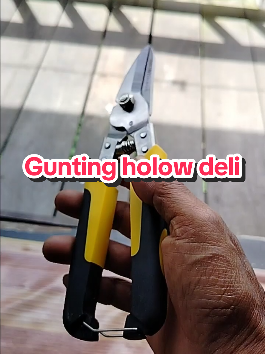 Gunting holow deli #gunting #guntingholowdeli #perkakastukang #guntingserbaguna 
