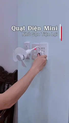 Quạt Điện Mini, Nhỏ Gọn, Tiện Lợi #quatmini #quatdienmini #quat #dientutienich 