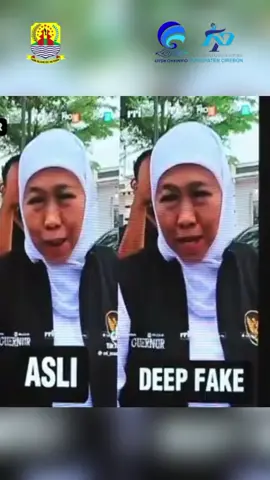 SedulurKaton, hati-hati ya! 🧐 Di zaman serba digital ini, banyak sekali informasi yang bisa jadi tidak benar. Teknologi AI, seperti Deepfake, bisa disalahgunakan.  Yuk, sebelum menyebarkan berita, selalu cek fakta terlebih dahulu dan bijak dalam menggunakan teknologi. Kita semua harus jaga kebenaran! 💡📱 #Cirebon #PemkabCirebon #PemerintahKabupatenCirebon #DiskominfoKabCirebon #DiskominfoCirebon #foryoupageofficiall #fyppppppppppppppppppppppp 