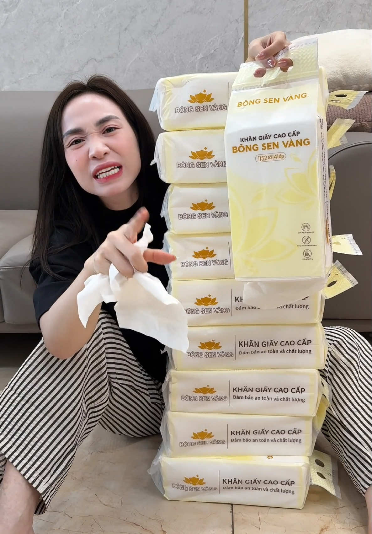 Mua combo cho rẻ #giadungtienich #bongsenvang #giayruttreotuong 