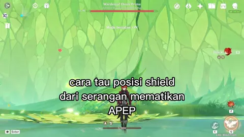 Cara tau posisi shield dari ulti Apep. Tips ini buat yang butuh aja. #GenshinImpact