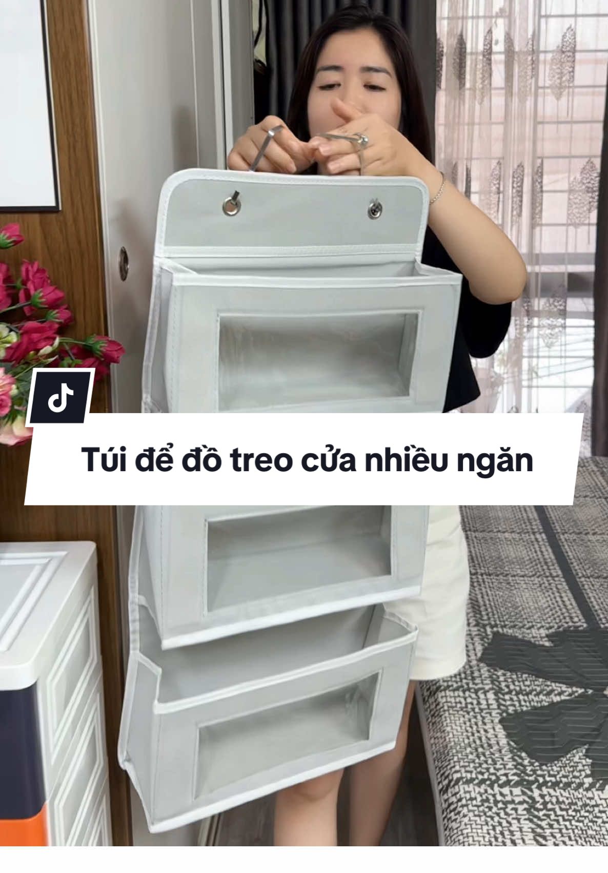Túi để đồ treo cửa nhiều ngăn #tuidedo #tuidedodanang #tuidedotreocua #tuidedodangtreo #hangrucro🌞 