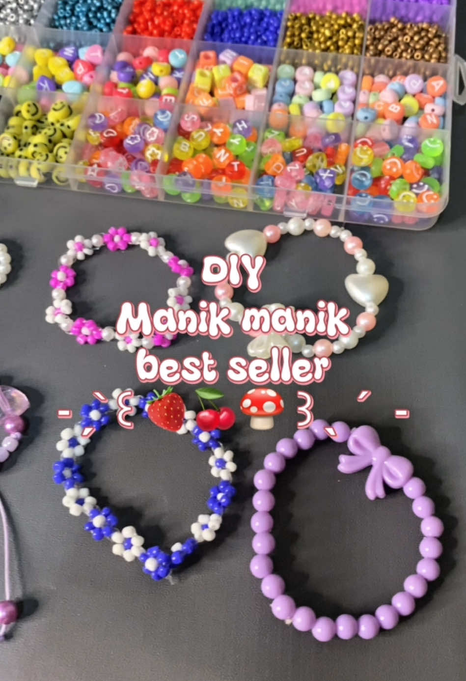 harga murah kualitas mewah😍💅🏻👇🏻‼️#aksesoris #manik #beads 