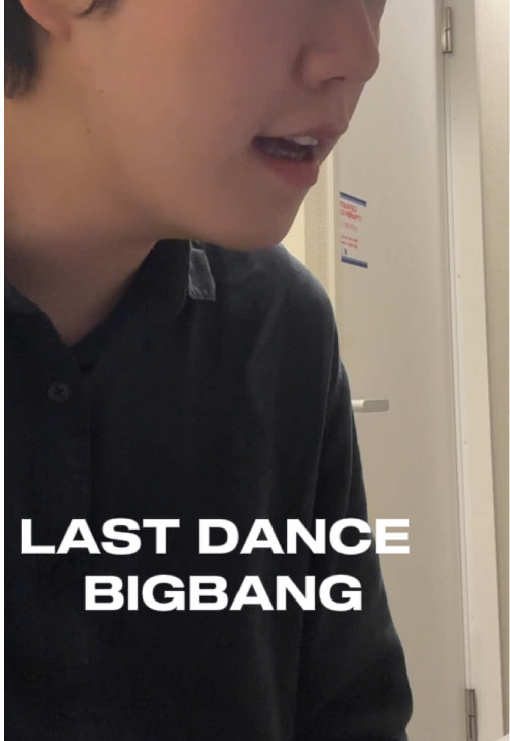 last dance - 빅뱅  #lastdance #bigbang #빅뱅 #ビックバン #singing #coversong #지드래곤 #태양 #탑 #top #歌ってみた #kpop #fup 