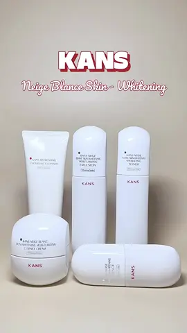 KANS là 1 thương hiệu mỹ phẩm nổi tiếng nội địa Trung 🇨🇳  Bộ dưỡng da KANS trắng với công dụng chính là dưỡng trắng, sáng da, cải thiện làn da thâm sạm, không đều màu ✨  Với những gương mặt đại diện uy tín như: Lâm Nhất, Đinh Vũ Hề, Triệu Kim Mạch, Giả Nãi Lượng,... đã khẳng định chất lượng của KANS nè 🎀🫶 @Kans Official Vietnam #KANS #kanschinhhang #KANSVN #glowskin #trehoada #chamdakhoahoc #sangda #niacinamide #tiraclepro #skincare #muataitiktokshop 