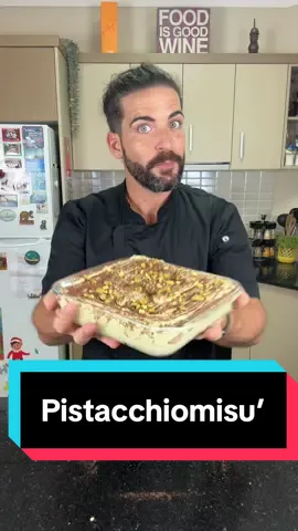 Pistachio Tiramisu Dangerously Good Creamy, nutty, and unbelievably delicious — this pistachio twist on tiramisu is a no-bake dream! Made with layers of soft savoiardi, a rich pistachio-mascarpone cream, and just a touch of chocolate. A guaranteed crowd-pleaser. For the cream: 	•	400ml thickened cream 	•	1 tbsp icing sugar 	•	250g mascarpone 	•	150g pistachio spread For the base: 	•	200g savoiardi (ladyfingers) 	•	250ml milk 	•	1 shot of coffee 	•	1 tbsp dark cocoa powder To garnish: 	•	Cocoa powder 	•	Chopped pistachios Layer, chill, and enjoy every bite of this creamy pistachio delight! #cookingwithtucci #pistacchiomisu #pistachiotiramisu #italiandesserts #nobakedessert #easyitaliansweets #pistachiorecipe #tiramisu #dolcifattiincasa #homemadedessert #fyp