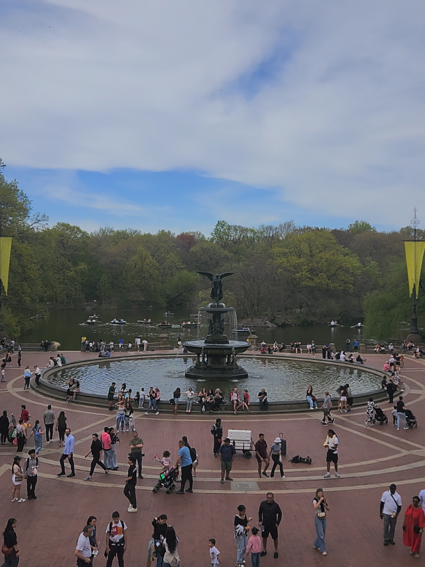 Bethesda Terrace and fountain #bethesda #terrace #fountain 