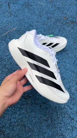 Adidas Marathon SL White and Black Size: 36-46 adidasAdizero EvoSL Sporty and Comfortable Slip-resistant Low-top Running Shoe White and Black JH6206