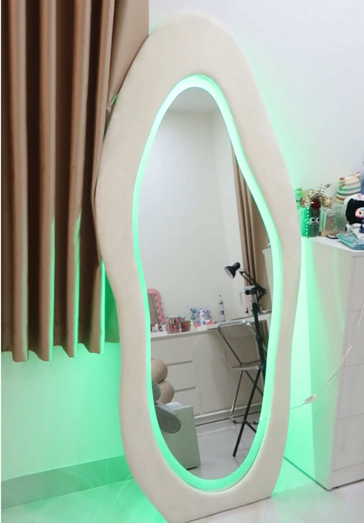 Rước được em gương hạt đậu bọc nỉ đúng ý quá khoe ce liền 😝 #GocLamDep 