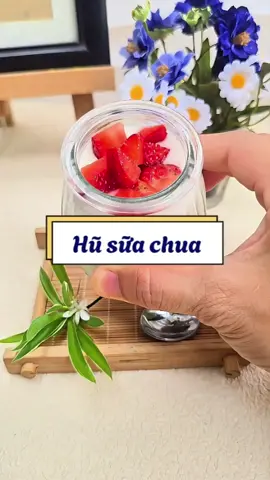 hũ sữa chua thủy tinh xịn #husuachua #thuytinh #antoan #xuhuong #pe #tien #suachua #review #muataitiktok
